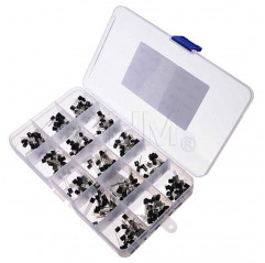 300 piezas Kit de transistores surtidos TO-92 15 Semiconductores discretos 09070115 DHM