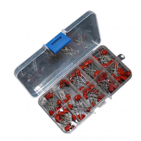 CONSTRUCTIVA Assortimento condensatori a ceramica, 0805, 33 valori, 10 pezzi/ | Assortimenti di condensatori a prezzi molto vantaggiosi | elektronik