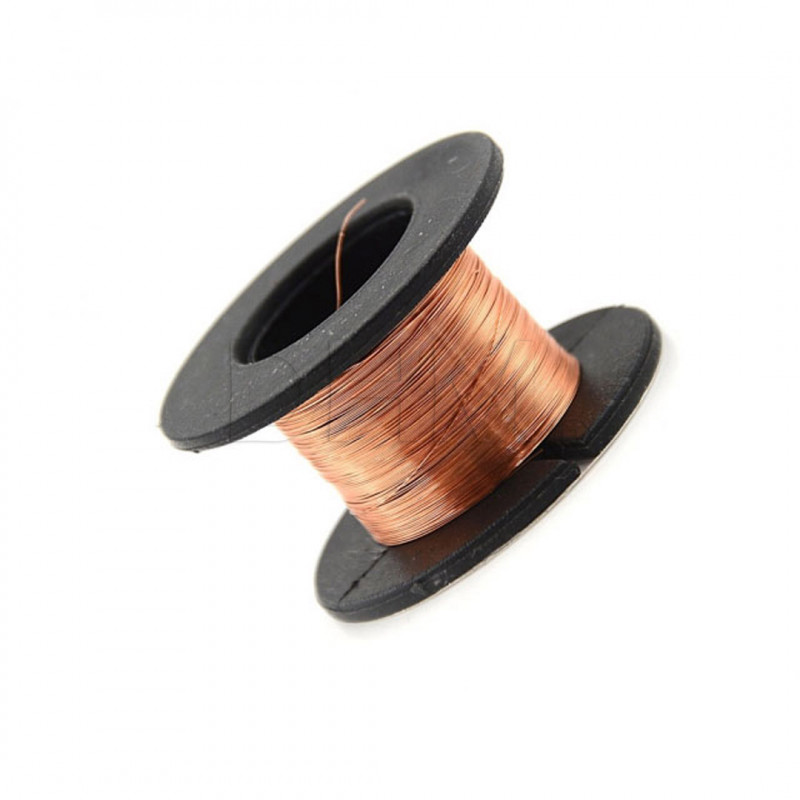 Copper wire for soldering wire 0.1 mm Accessories - PCB Prototyping 08040309 DHM