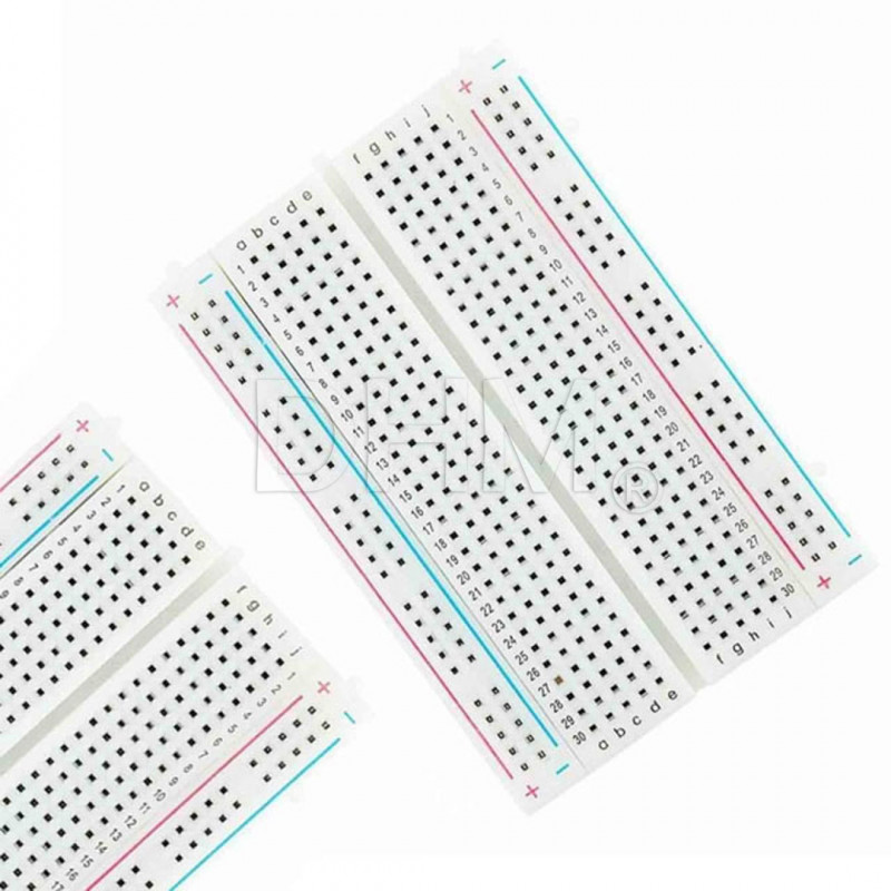 Experimental plate 400 points breadboard Breadboards and Cards 08040310 DHM