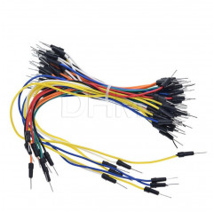 65 Stück Breadboard Kabelsatz Kabel und Jumper 08040311 DHM