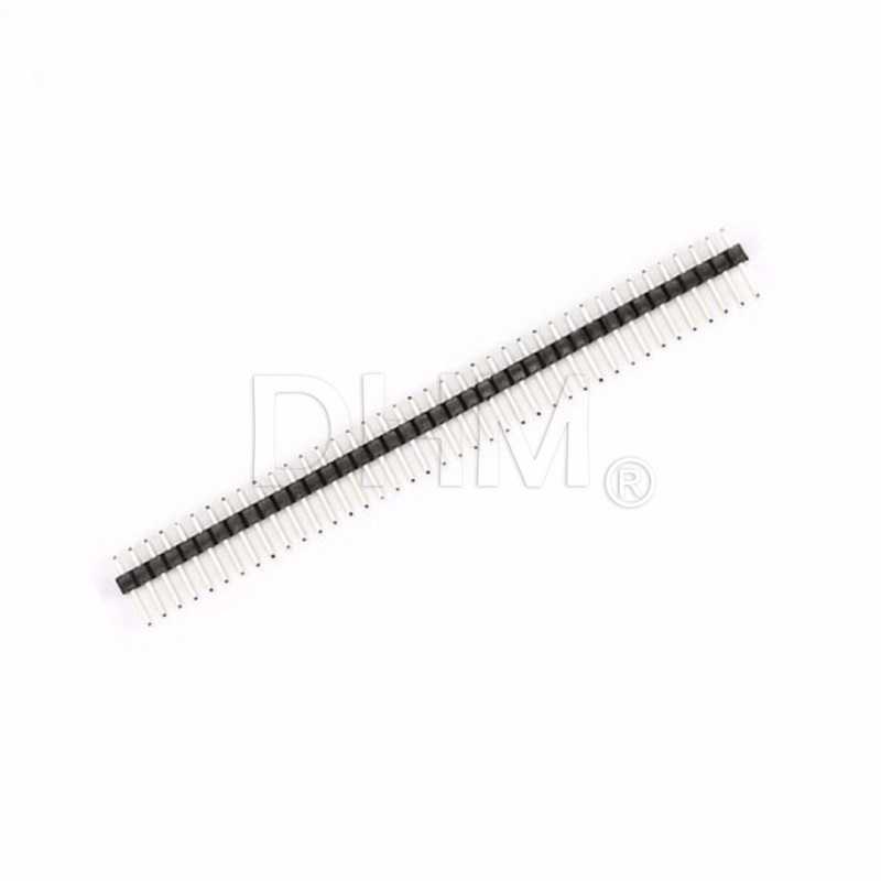 Stiftleiste 40-polig Raster 2,54 mm einreihig Leiterplattensteckverbinder 12130142 DHM