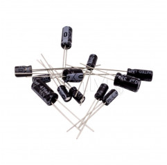 120 pcs Assorted Capacitor Kits 1uF-470uF Capacitors 09070109 DHM