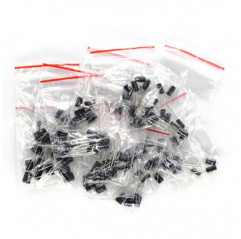 120 pcs Assorted Capacitor Kits 1uF-470uF Capacitors 09070109 DHM