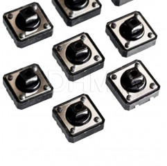 Mini switch 6x6x4,3 mm Microswitches and DIP switches 12130154 DHM