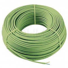 EIB CABLE 1X2X0,8mm GREEN - per meter Cables Double insulation 12130159 DHM