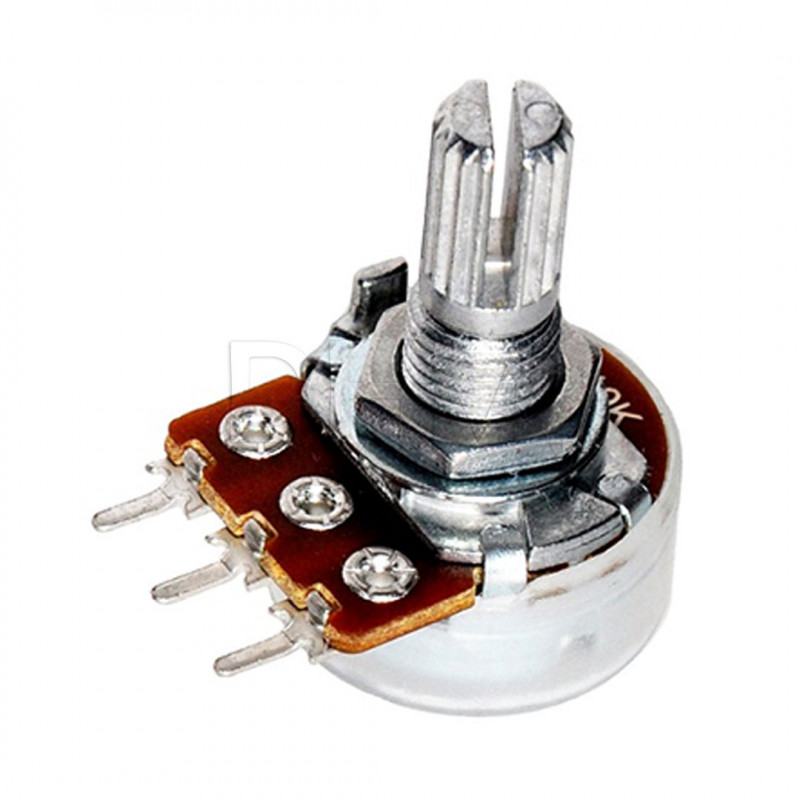 Potentiomètre linéaire 20 KOHM - 2 pièces Potentiomètres et trimmers 0907014-a DHM