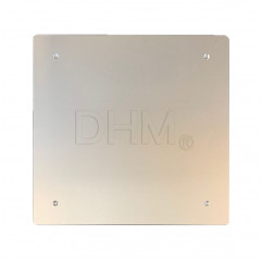 Black aluminum heated plate - 310x310 mm - 12V MK series tops 11060210 DHM