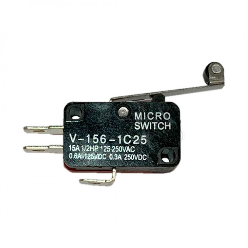 Microswitch V-156-1C25 - Micro interrupteur de fin de course à levier 15a 125v-250v Micro-interrupteurs et commutateurs DIP 0...