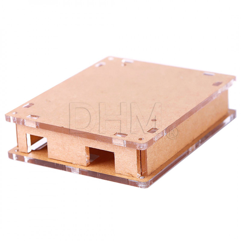 Caja acrílica transparente Arduino Caja de la impresora 3D UNO R3 Compatible con Arduino 08040323 DHM