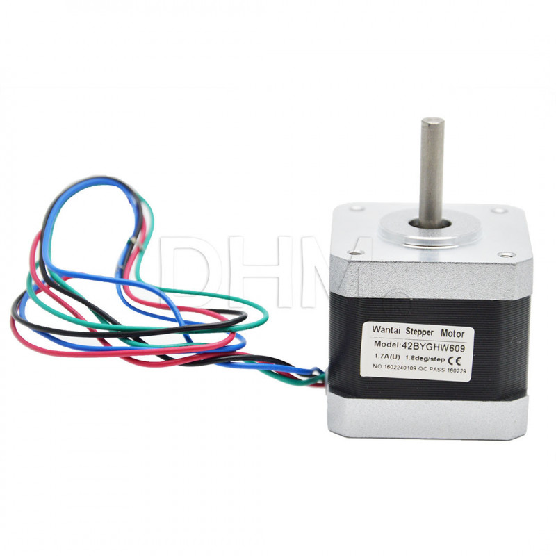 42BYGHW609 1.7A 1.8° 3.4V Motor paso a paso stepper WANTAI NEMA 17 CNC Impresión 3D Nema 17 06010101 Wantai