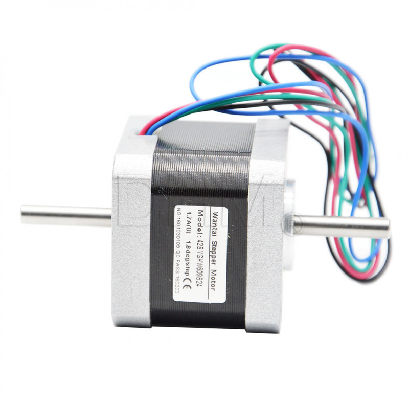 42BYGHW609B 1.7A 1.8° Double shaft stepper motor stepper WANTAI NEMA 17 CNC 3D print Nema 17 06010401 Wantai