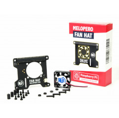 Melopero FAN HAT für Raspberry Pi 4 HAT und Zubehör 19220002 Raspberry Pi