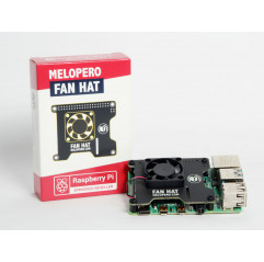 GORRO DE ABANICO Melopero para Raspberry Pi 4 HAT y accesorios 19220002 Raspberry Pi