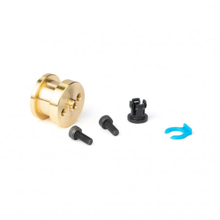 Adaptateur pour montage sur gorge en laiton - Slice Engineering