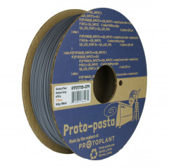 Composite de fibra de carbono gris medio HTPLA 1,75 mm / 500 g - Protopasta Compositi Protopasta 19380004 Proto-Pasta