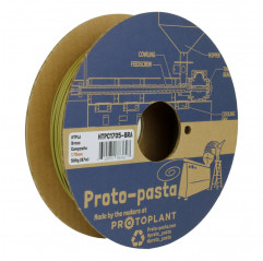 Compuesto metálico de latón HTPLA 1,75 mm / 500 g - Protopasta Compositi Protopasta 19380005 Proto-Pasta