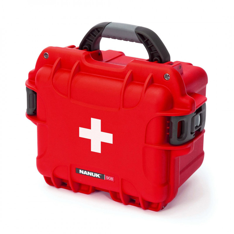 Nanuk Case 908 Premiers secours Valises d'équipement 19510197 Nanuk