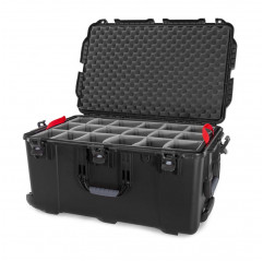 Nanuk Case 965 with padded divider - Black Transit & Equipment Cases 19511108 Nanuk