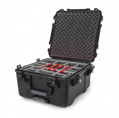 Nanuk Case 968 with padded divider - Black Contenitori per strumentazione e trasporto19511113 Nanuk