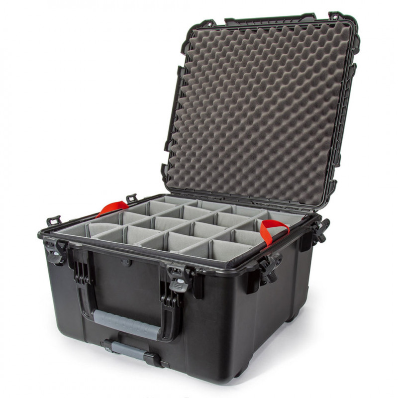 Nanuk Case 970 avec diviseur rembourré - Noir Valises d'équipement 19511120 Nanuk