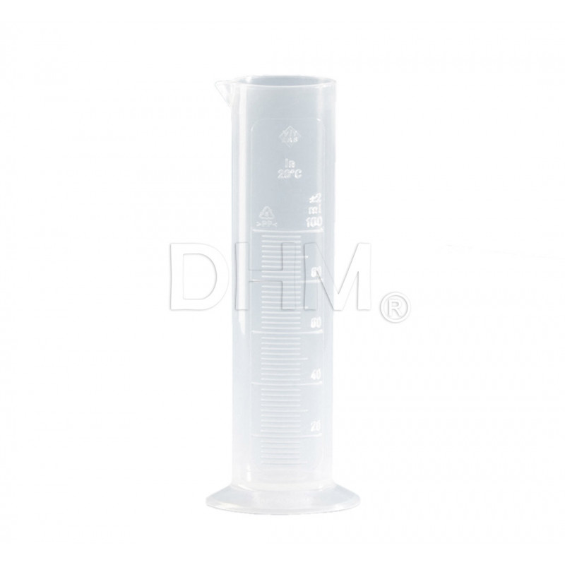 Graduated cylinder in PP - capacity 100 ml Pulizia e accessori DLP/SLA 13110318 DHM