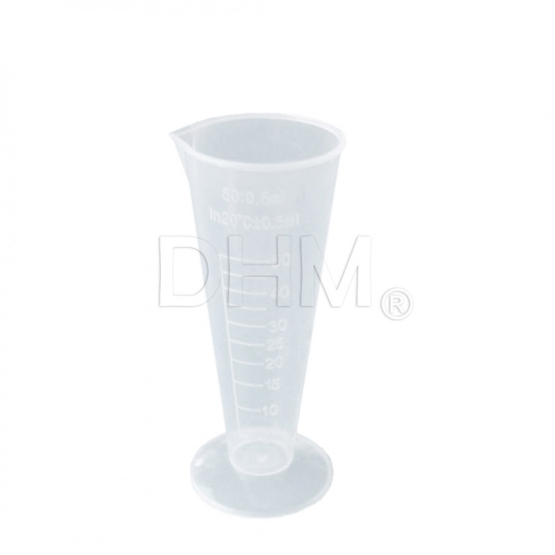 Bicchiere conico graduato in PP - capacità 100 ml Pulizia e accessori DLP/SLA13110319 DHM