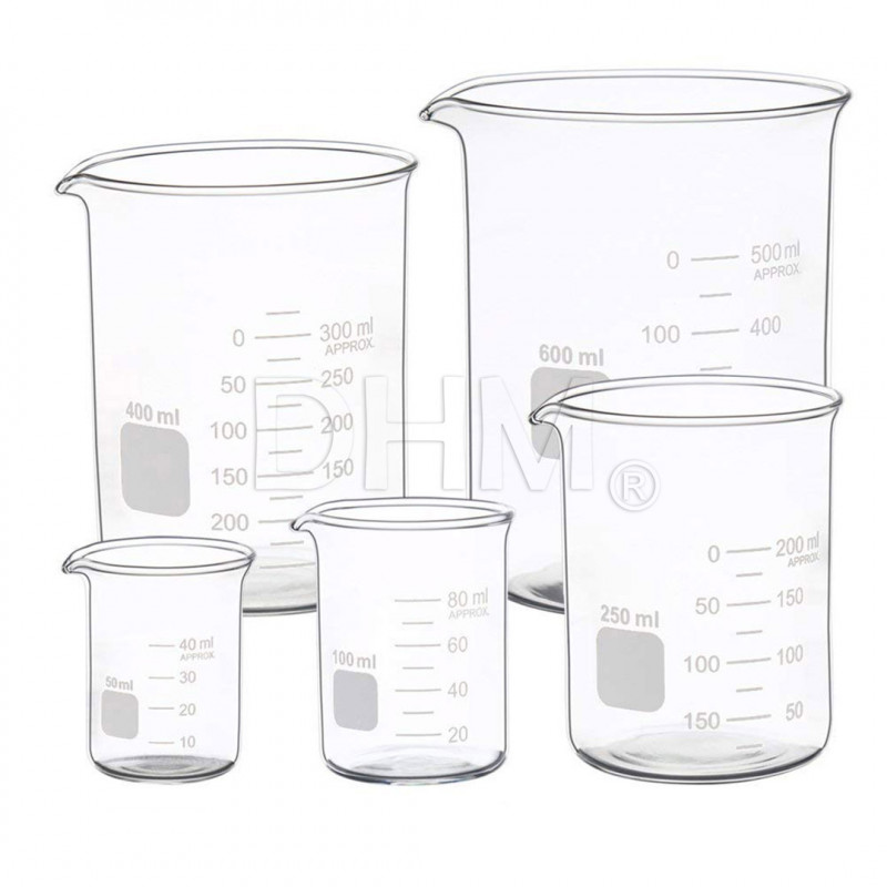 Low borosilicate glass tumbler - 600 ml capacity Pulizia e accessori DLP/SLA 13110330 DHM