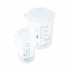 Vaso bajo graduado de PP - capacidad 250 ml Pulizia e accessori DLP/SLA 13110335 DHM