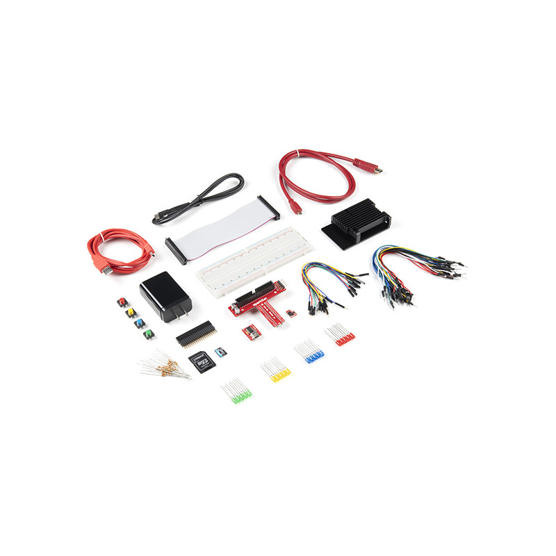 SparkFun Raspberry Pi 4 Hardware Starter Kit - ohne Raspberry Pi SparkFun 19020714 SparkFun