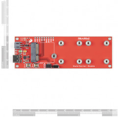 SparkFun MicroMod Qwiic Carrier Board - Double SparkFun 19020729 SparkFun