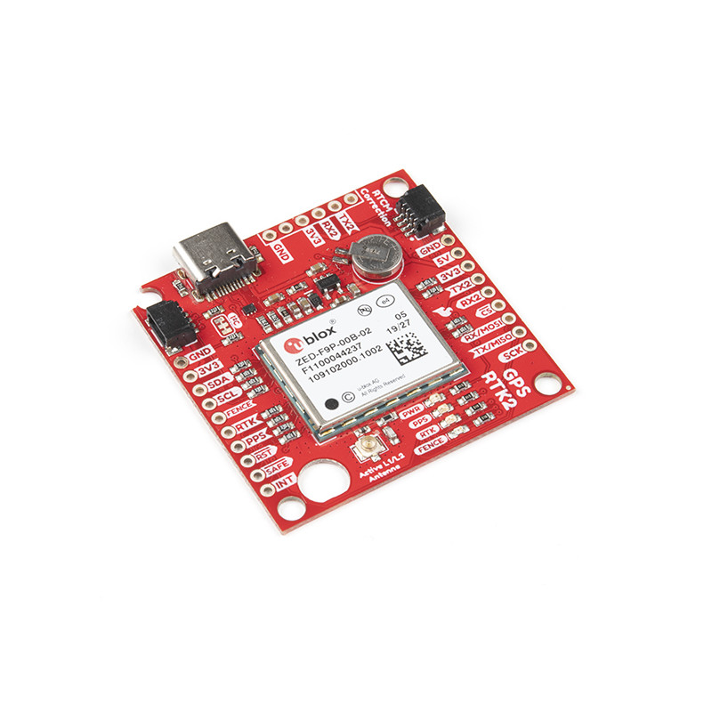 SparkFun Carte GPS-RTK2 - ZED-F9P (Qwiic) (Ding & Dent) SparkFun 19020795 SparkFun