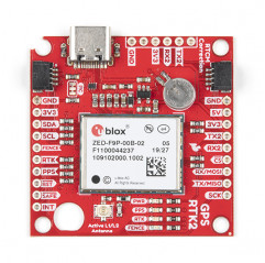 SparkFun Carte GPS-RTK2 - ZED-F9P (Qwiic) (Ding & Dent) SparkFun 19020795 SparkFun