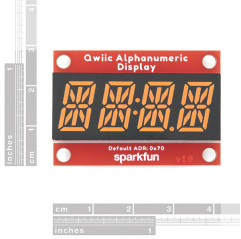 SparkFun Afficheur alphanumérique Qwiic - Rose SparkFun 19020799 SparkFun