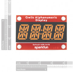 SparkFun Qwiic Alphanumeric Display - Pink SparkFun 19020799 SparkFun