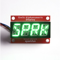 SparkFun Qwiic Alphanumeric Display - Green SparkFun 19020800 SparkFun