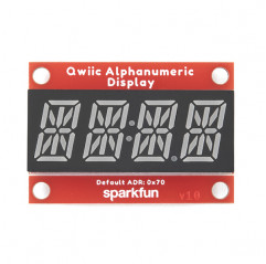 SparkFun Qwiic Alphanumeric Display - Green SparkFun 19020800 SparkFun