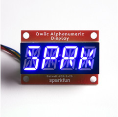 SparkFun Qwiic Alphanumeric Display - Blue SparkFun 19020802 SparkFun