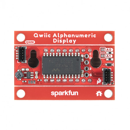 SparkFun Afficheur alphanumérique Qwiic - Blanc