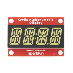 SparkFun Qwiic Alphanumerische Anzeige - Weiß SparkFun 19020803 SparkFun