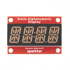 SparkFun Qwiic Alphanumeric Display - Purple SparkFun 19020804 SparkFun