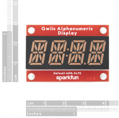 SparkFun Qwiic Alphanumerisches Display - Lila SparkFun 19020804 SparkFun