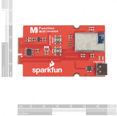 SparkFun Tarjeta de función WiFi MicroMod - DA16200 SparkFun 19020808 SparkFun