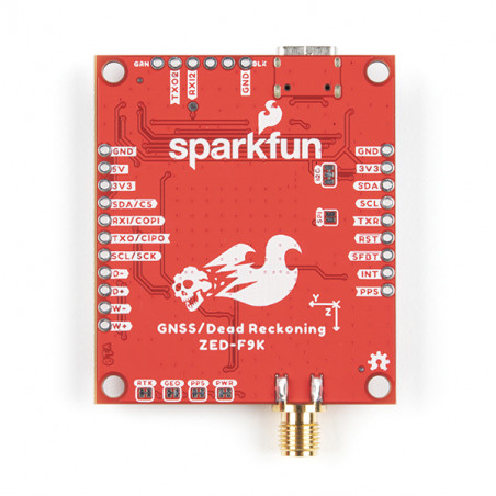 SparkFun GNSS-RTK Dead Reckoning Breakout - ZED-F9K (Qwiic)