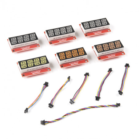 SparkFun Qwiic Alphanumeric Display Kit SparkFun 19020828 SparkFun