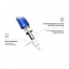 Rapido HF&UHF Heatblock Kit (Assemblé avec chauffage et thermistance) Phaetus - Fondoirs 19560109 Phaetus