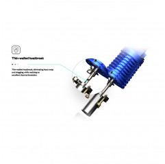 Rapido HF&UHF Heatblock Kit (Assemblé avec chauffage et thermistance) Phaetus - Fondoirs 19560109 Phaetus