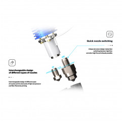 Rapido HF&UHF Heatblock Kit (Assembled with Heater and Thermistor) Phaetus - Fusori19560109 Phaetus