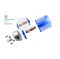 Dragonfly Hotend BMS Phaetus - Fusores 1956000-e Phaetus