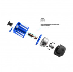 Dragonfly Hotend BMS Phaetus - Schmelzgeräte 1956000-e Phaetus